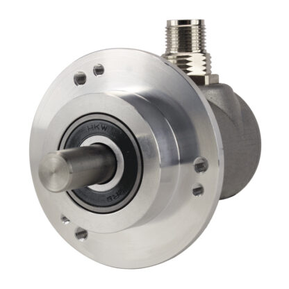 A58SB bus absolute encoder with clamping flange